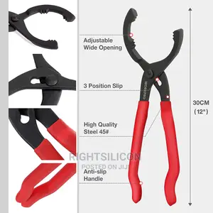 USA WORKPRO 12" Adjustable Oil Filter Pliers, Oil Filter