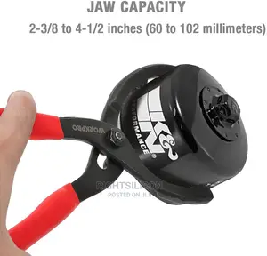 USA WORKPRO 12" Adjustable Oil Filter Pliers, Oil Filter