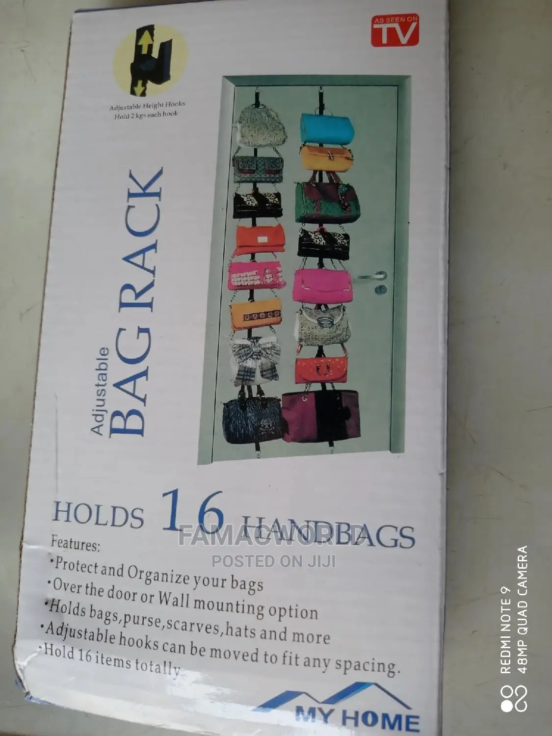 Adjustable Bag Rack