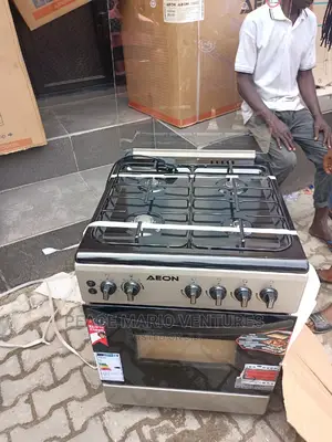 Aeon 60X60 Gas Cooker 4burner With 2years Warranty Automatic