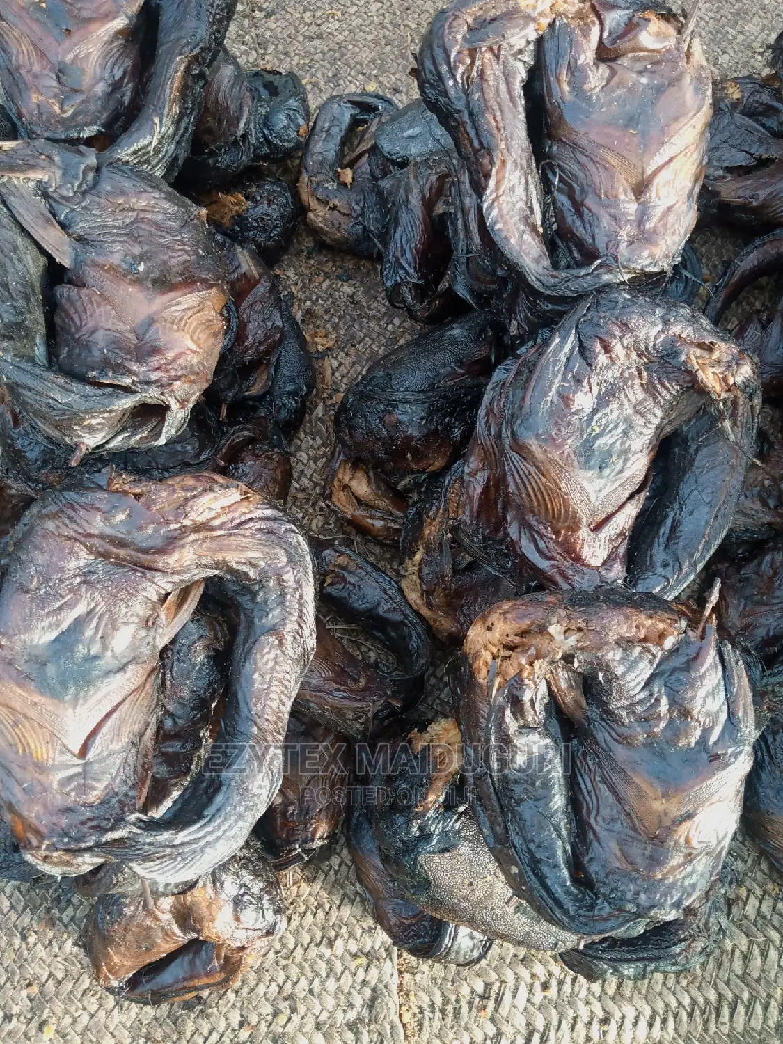 Chad Dried Catfish in Cartons