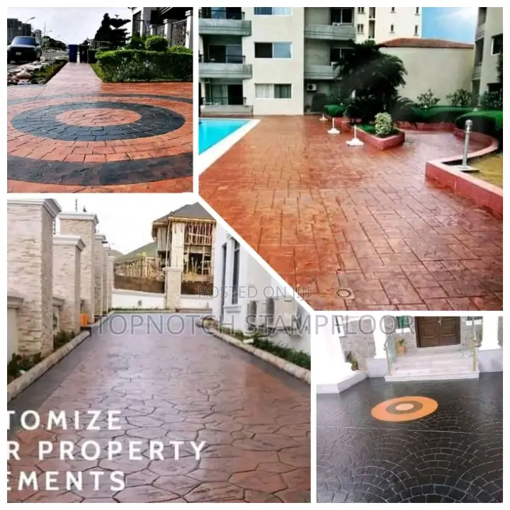Standard Walk Way Drive Way Concrete Floor Design Services