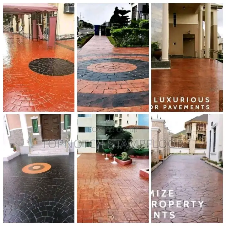 Standard Walk Way Drive Way Concrete Floor Design Services