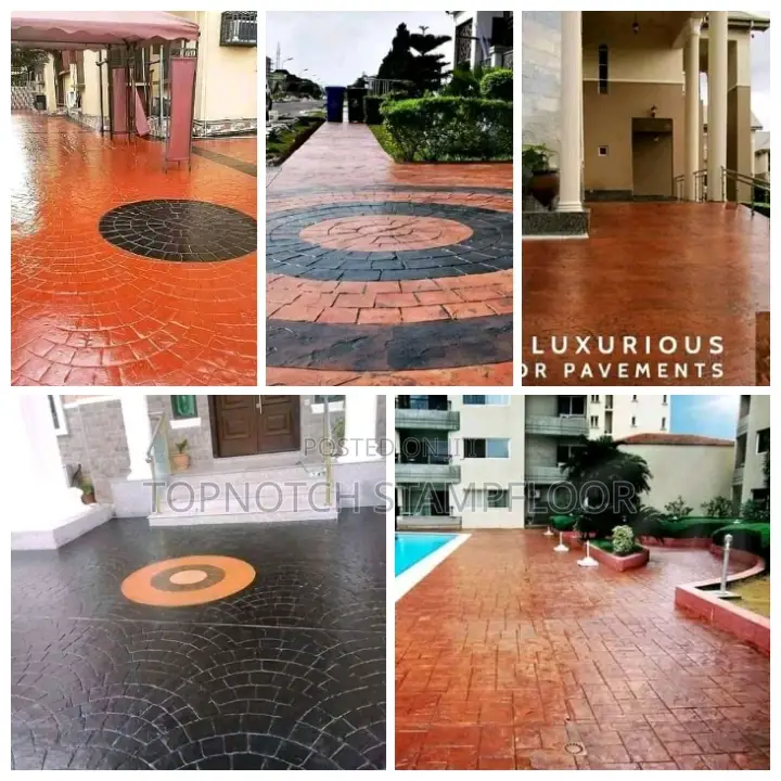 Standard Walk Way Drive Way Concrete Floor Design Services