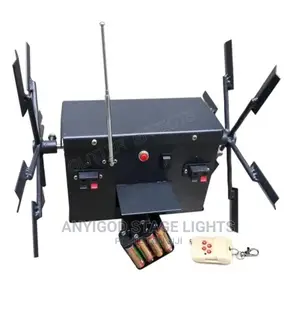 Remote Control Double Wheel Face Fireworks Machine