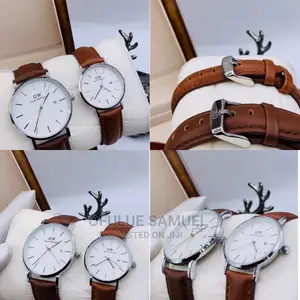 Couples Leather Wristwatch