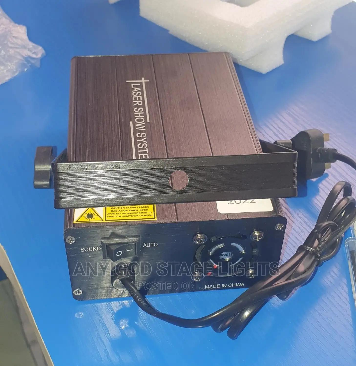 Disco Light LED 2 Mouth Laser Light