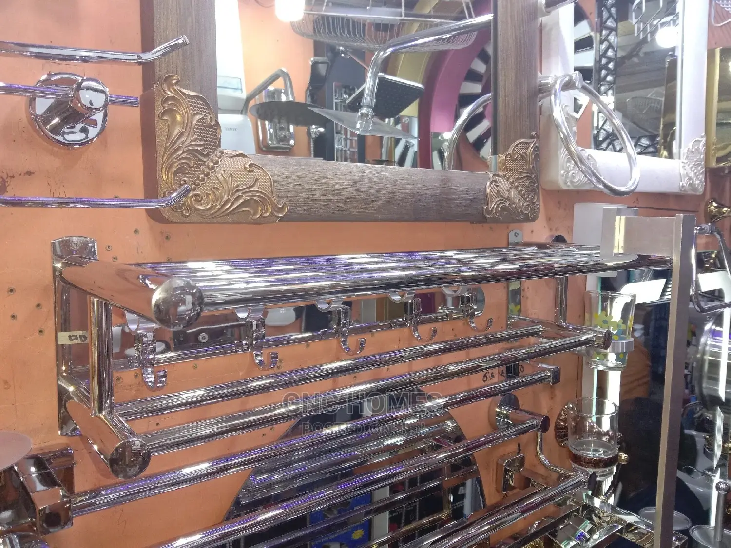 Multiple Towels Holder Stainless