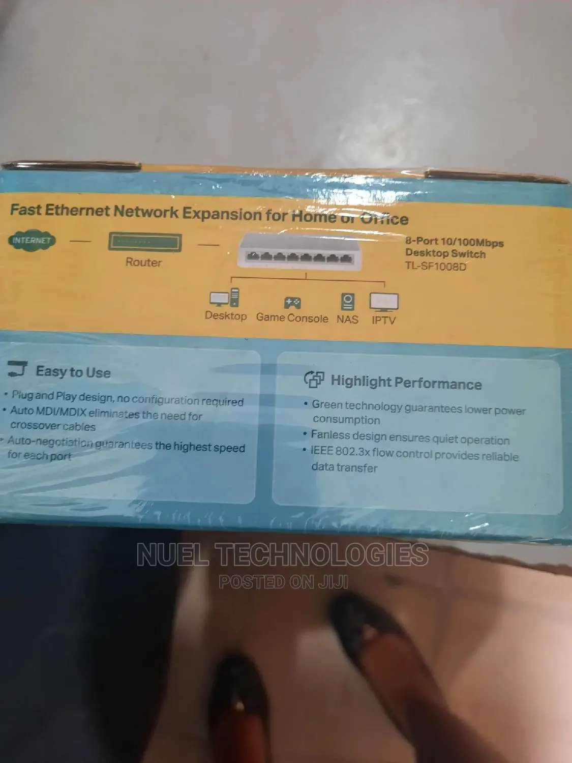 Tp Link 8 -Port 10/100mbps