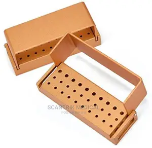 Dental L Bur Holder Stand Autoclave Disinfection Box