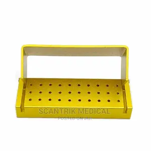 30 Holes Dental Burs Holder Block Opening Bur