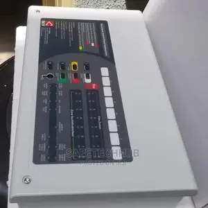 C-tec Cfp 8 Zone Fire Alarm Repeater Panel/Key Entry C/W Network Card