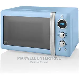 Swan Digital Microwave Blue
