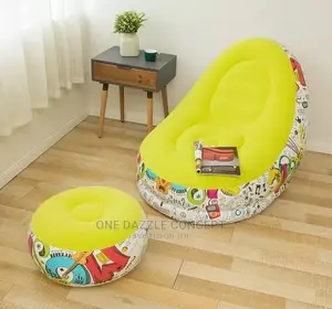 Colorful Inflatable Chair /Leg Rest