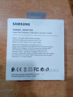 Original Samsung Super Fast Charger for Z-Fold 2,3, Flip 2,3