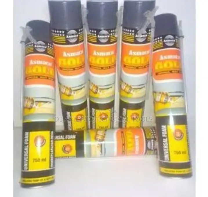 Asmaco Sealant Polyurethane Expanding Foam - 12pcs