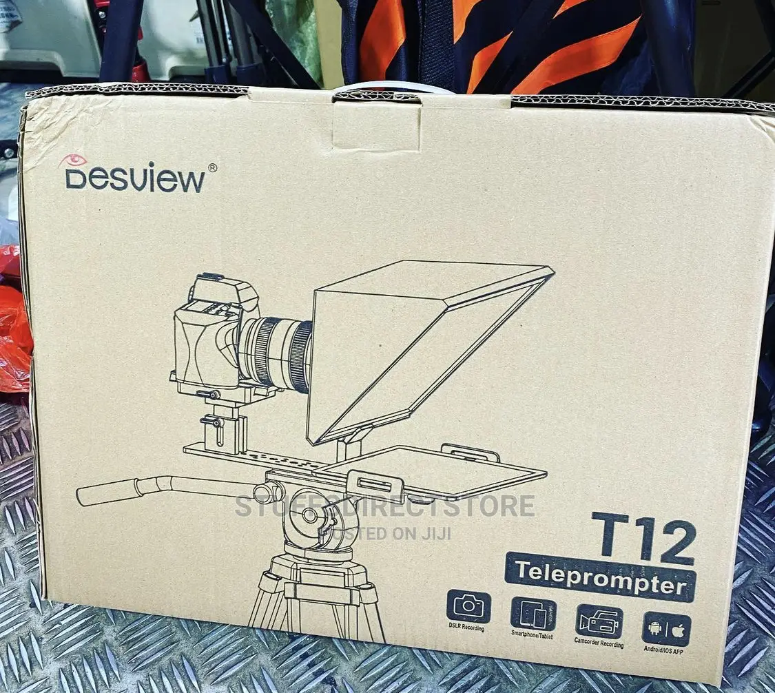 Desview T12 Foldable Portable Teleprompter