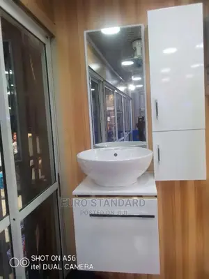 Bathroom Cabinet Set With Side Cupboard As Seen