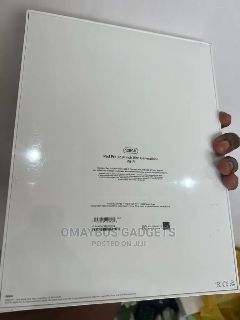New Apple iPad Pro 11 (2021) 128 GB Silver