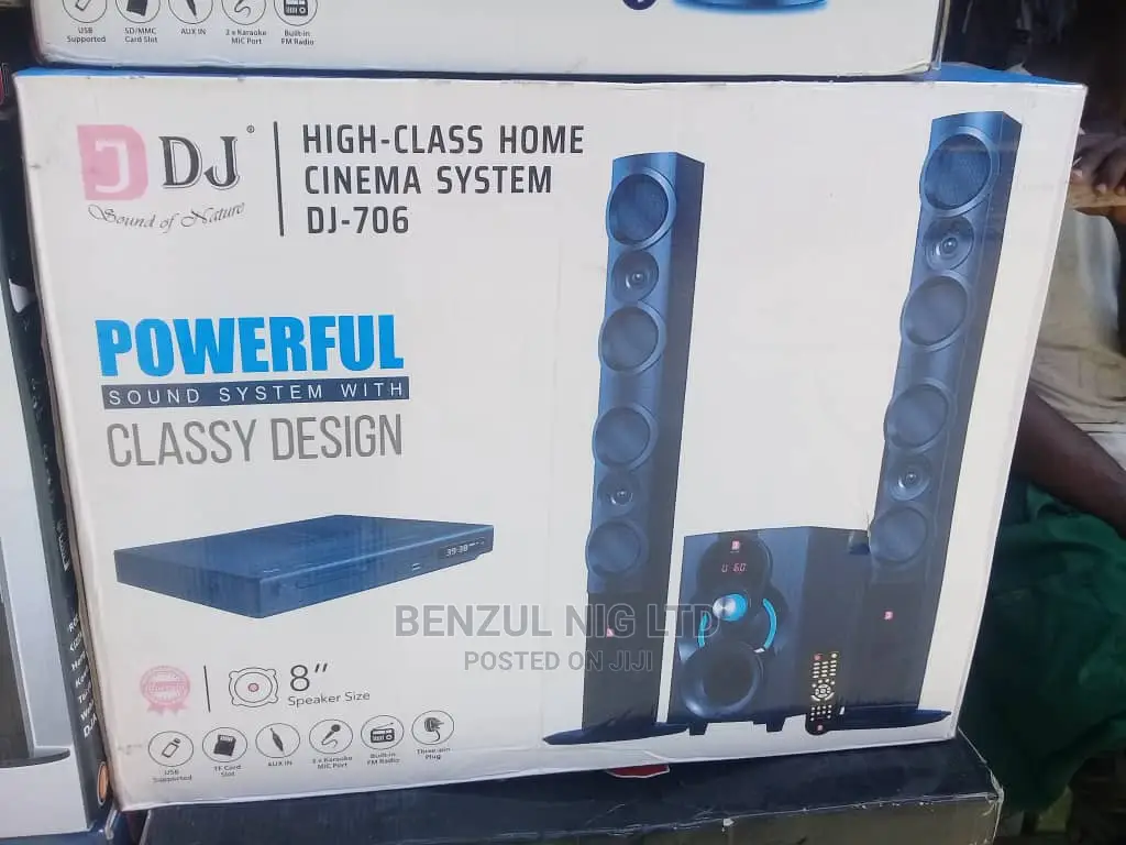 D Jack 706 With DVD Home Theater System