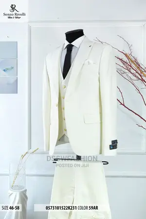 Exclusive 3 Piece Turkish Suits + Free Tie or Cufflinks