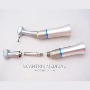 Dental Low Speed Handpiece Kit Push Button Contra Angle Air