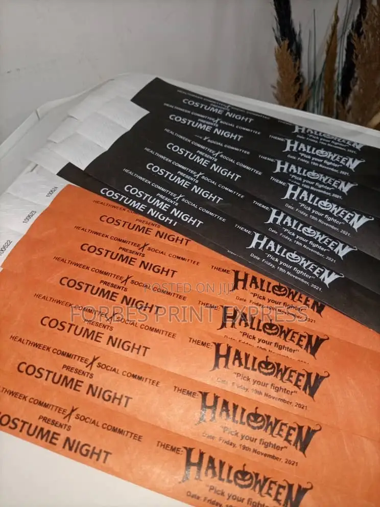 Event Paper Wristband