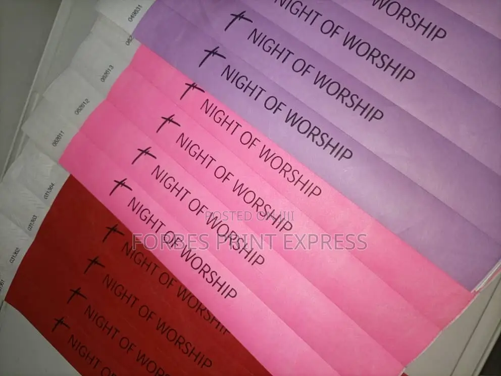 Event Paper Wristband