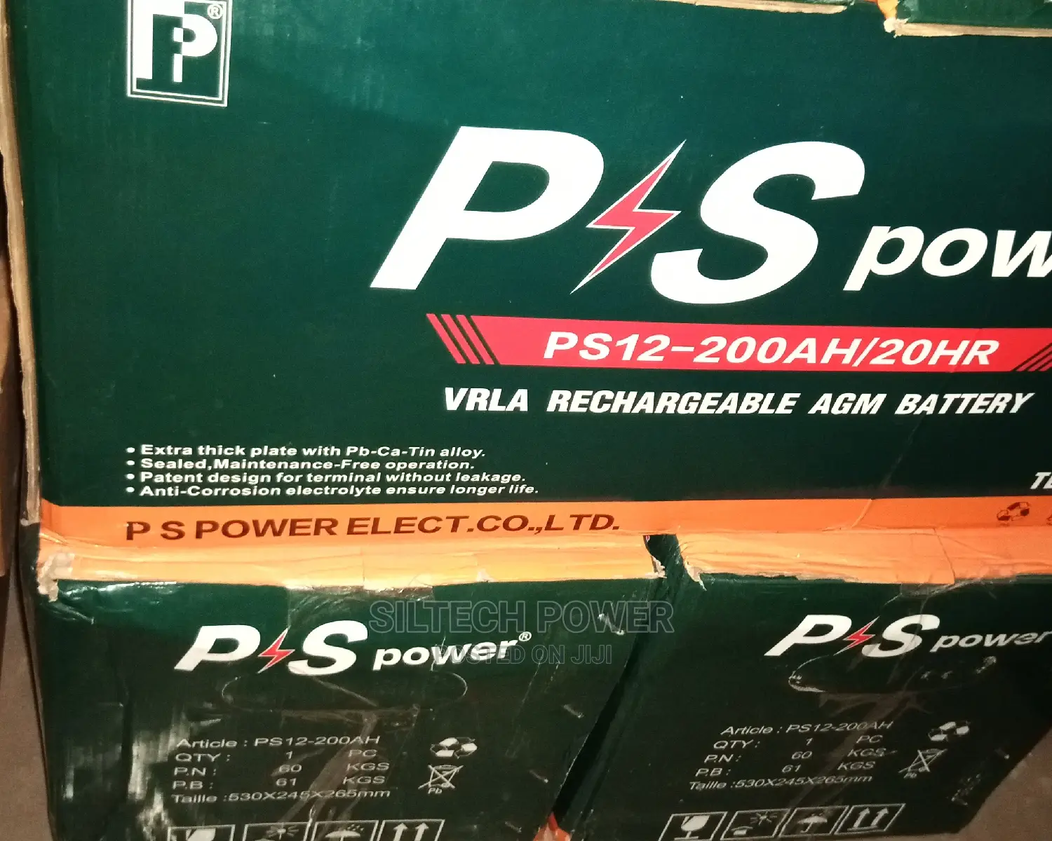 Ps Power AGM Deep Cycle Battery 12v200ah