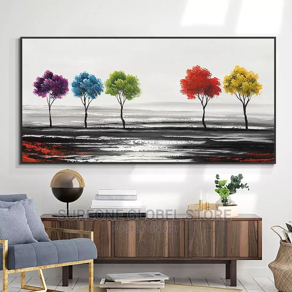 Landscape Design Artwork With Tiny Frame