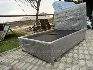 4.5 by 6 QUALITY LEATHER BEDFRAME
