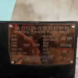 Plastic Crusher 10hp