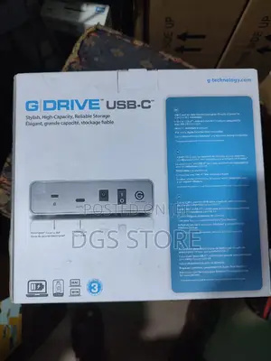 G Drive USB C 4tb 150mbs Hard Drive