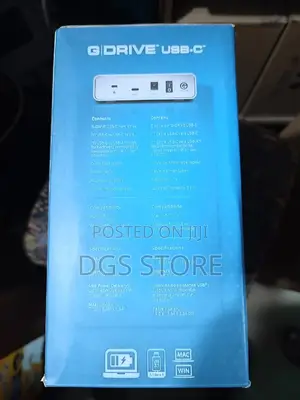 G Drive USB C 4tb 150mbs Hard Drive