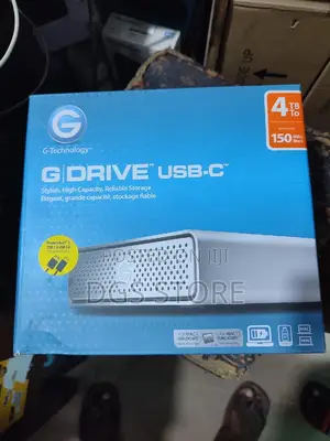 G Drive USB C 4tb 150mbs Hard Drive