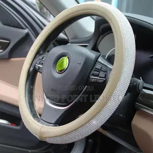 Diamond Steering Cover Milk