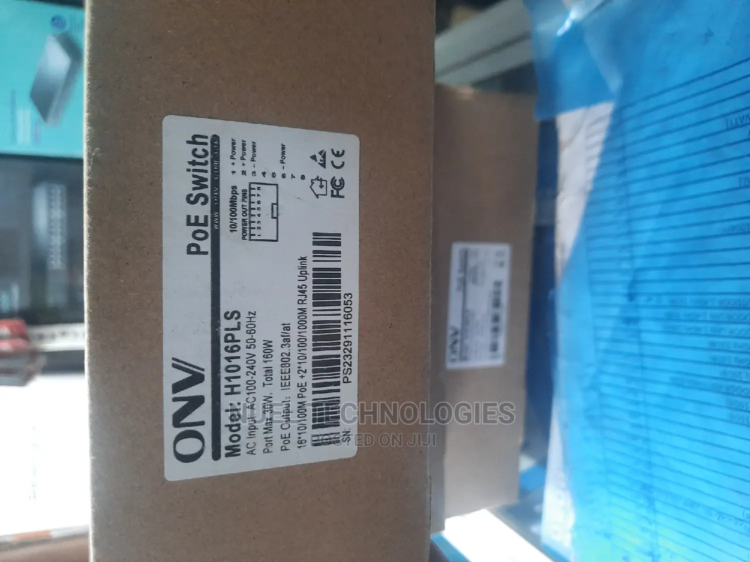 Onv 16 Port Poe Switch