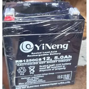 Acid Lead Rechargeable Fan Replacement Battery 12V .5ah