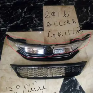Front Grille and Down Bumper Grille 2014 Honda Accord