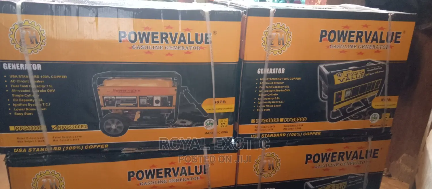 3.5kva Original Power Value Generator With Key Starter