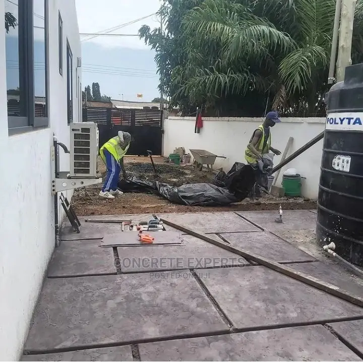 Shining Concrete Floor