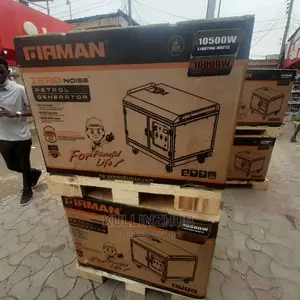 Firman 10kva Keystart Soundproof Petrol Generator-Sps12000se