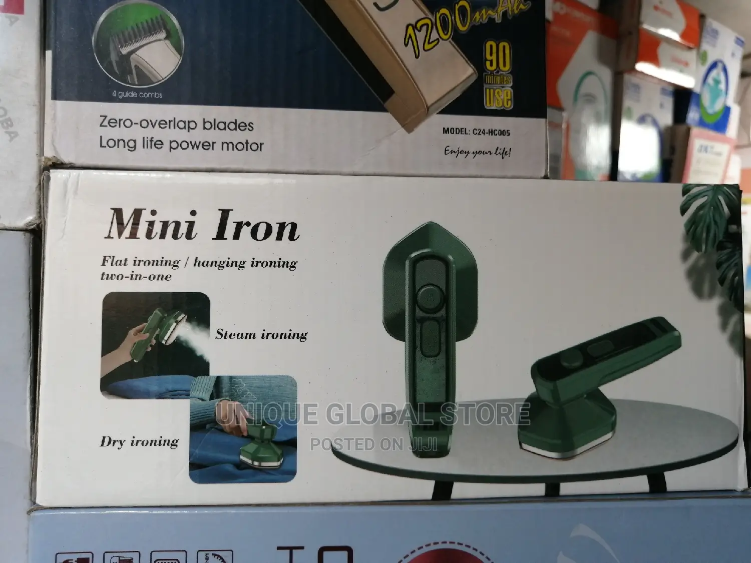 Mini 2 in 1 Dry and Streaming Iron