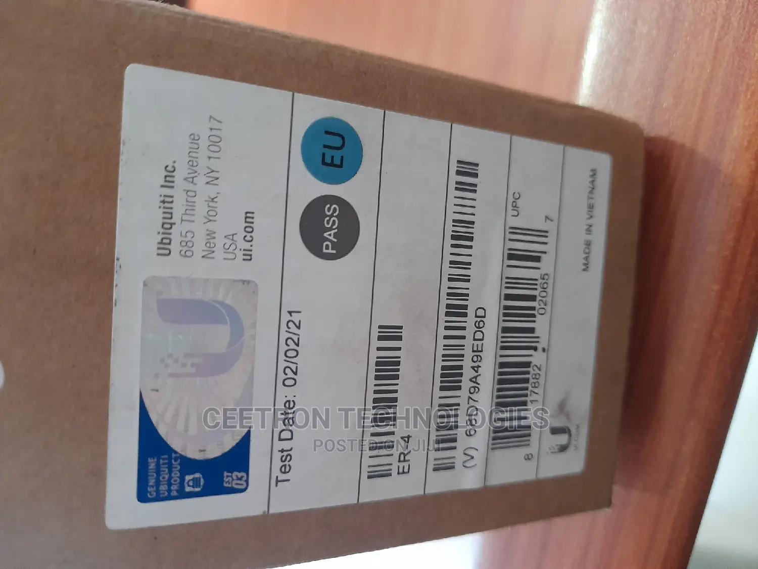 UBIQUITI:ER-4 ER-4 Edgerouter 4-Port