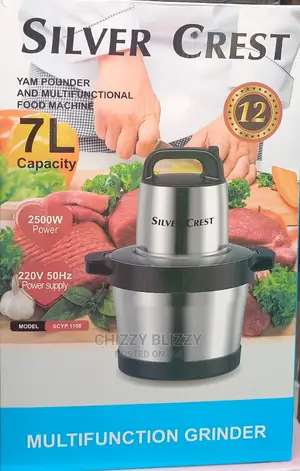 Photo - Silver Crest Yam Pounder and Multifunctional Food Machine 7L