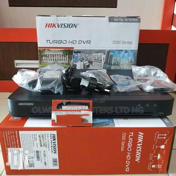 Hikvision 32 Channels DVR-Black Colour