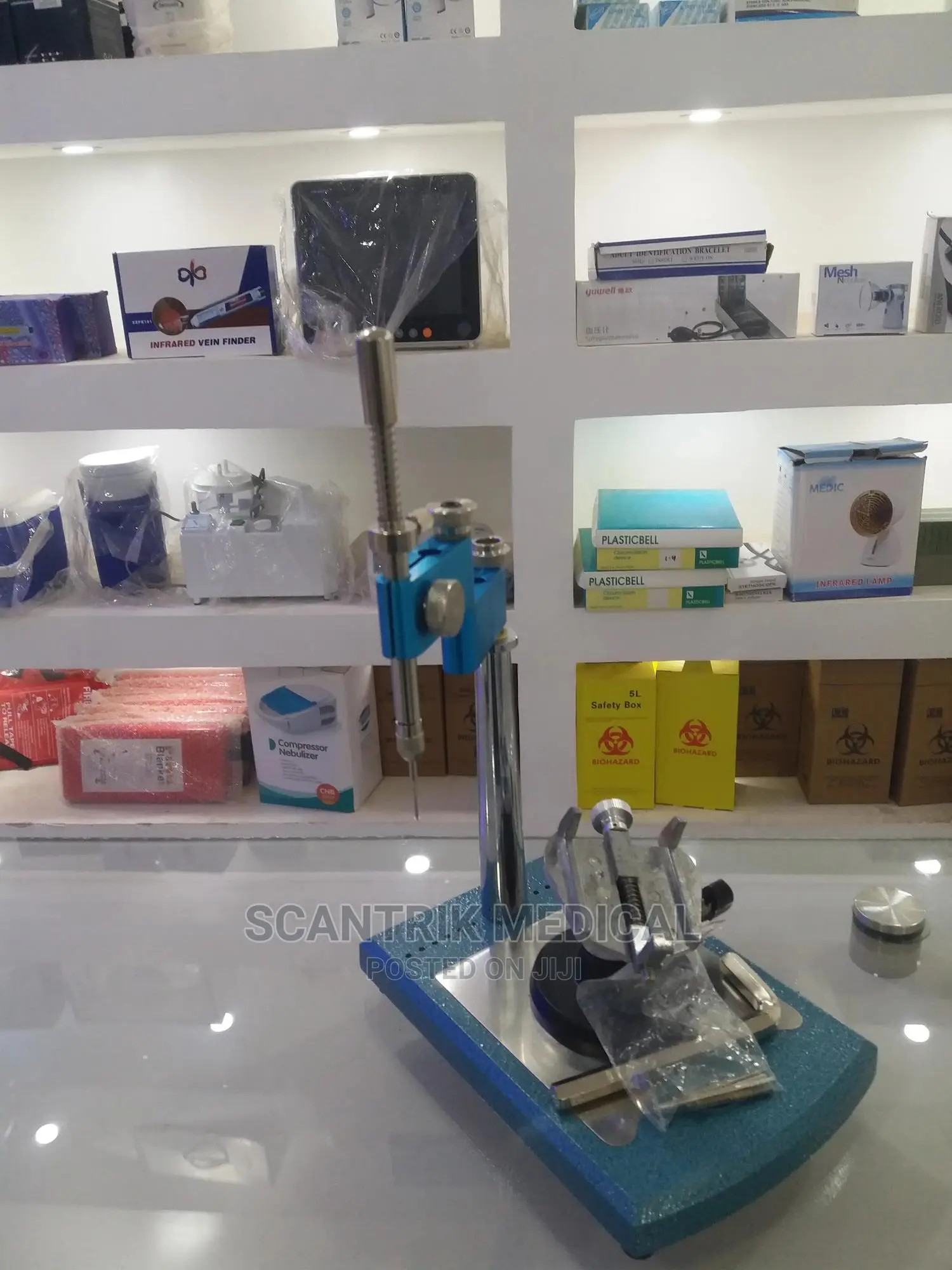 Parallel Surveyor Visualizer Holder-Table Stent Handpiece