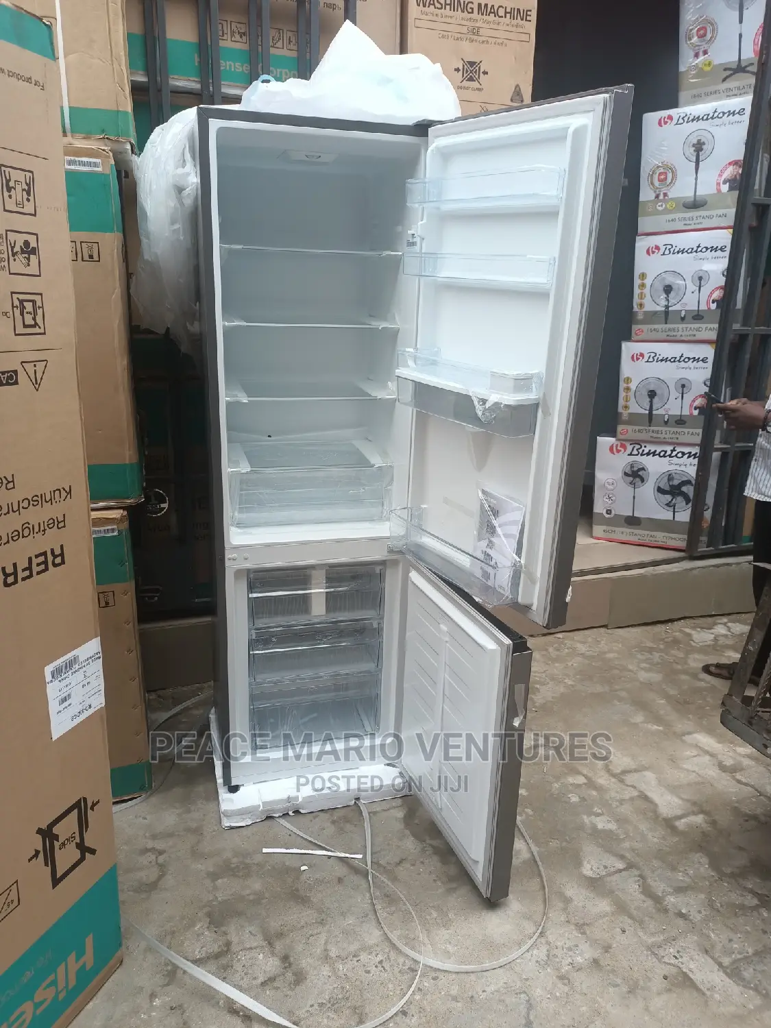 Hisense Double Door Refrigerator Down Freezer With Dispenser