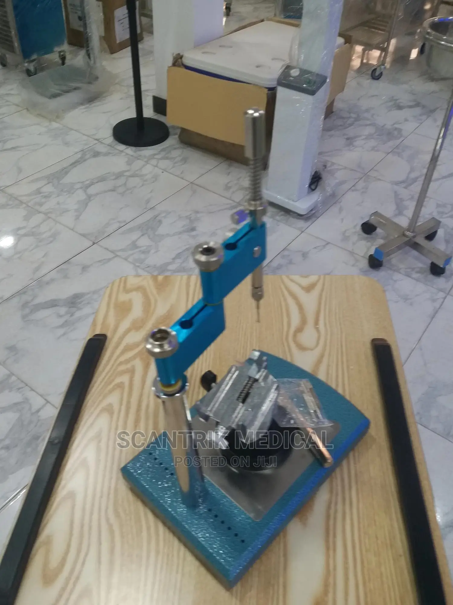 Visualizer Observation Spindle Machine With Burs Dental Lab