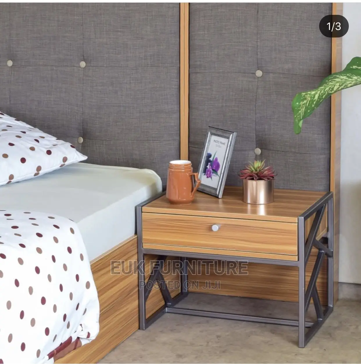 Unique 6 by 6 Bed Frame With Side Stool